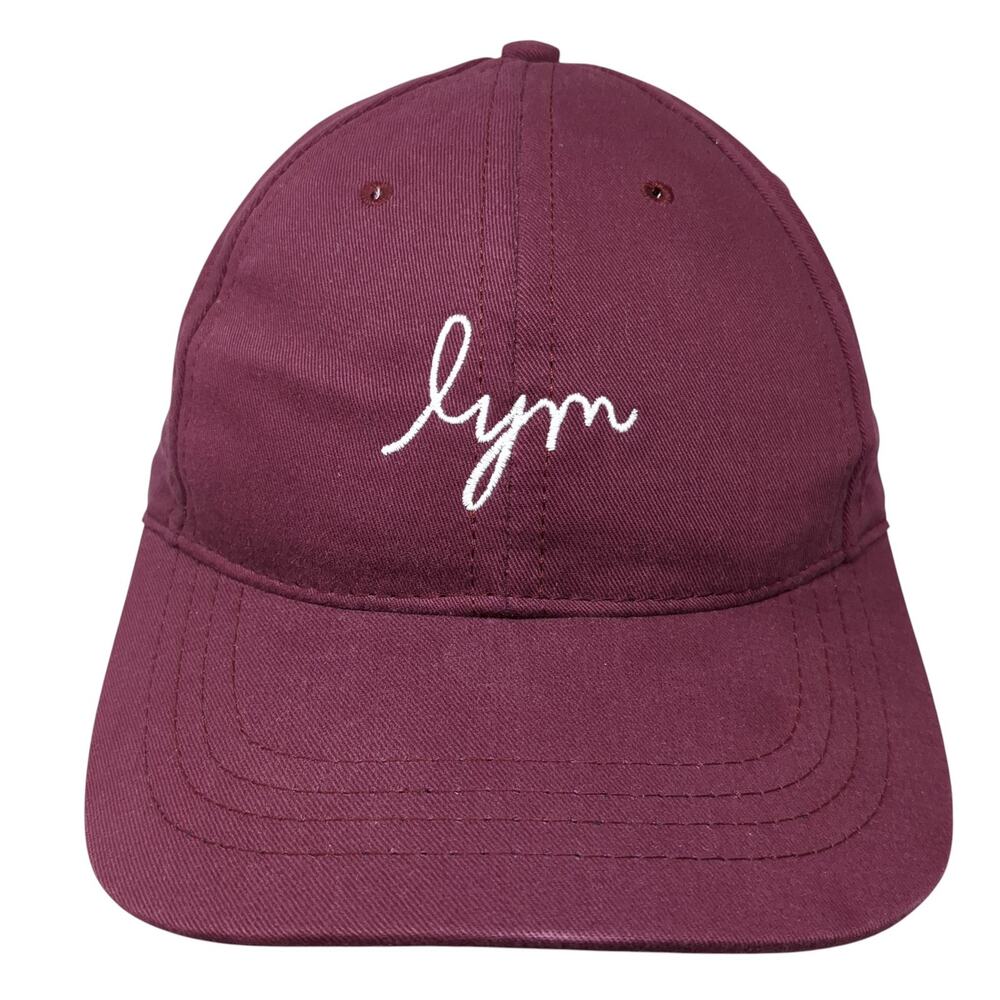 Lym Love Your Melon Slideback Baseball Hat Red One Size Embroidered